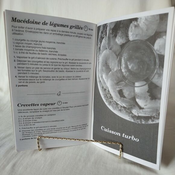 Hamilton Beach Meal Maker Express Grill Recipe CookBook Bilingual French English - Picture 8 of 9